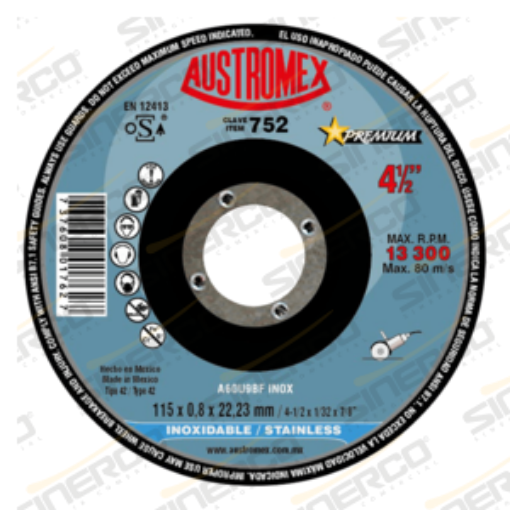 Imagen de 752 DISCO CORTE SP PREM 4-1/2X1/32X7/8™