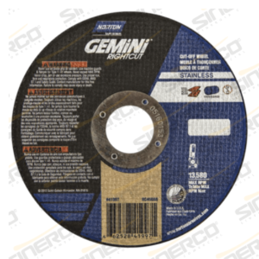 Imagen de DISCO CORTE DELGA T01/41 GEMINI EVO 4-1/2X3/64X7/8