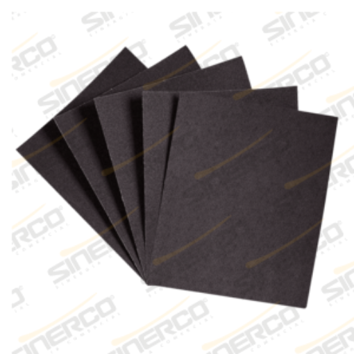 Imagen de LIJA T489 9X11" GRANO 600 NORTON EMP. 200 PZAS