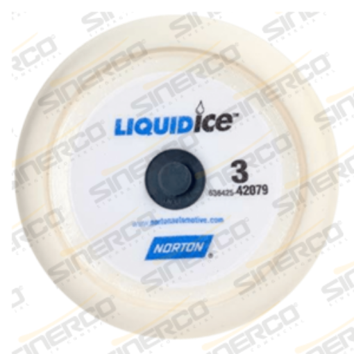 Imagen de BORLA P/PULIDO NORGRIP LIQUID ICE 9" - CORTE SUAVE