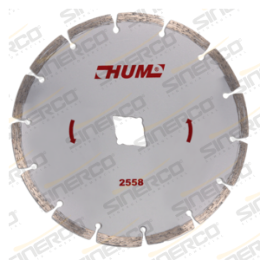 Imagen de 2558 DISCO DIAMANTE SEGM HUM 7 X 0.090 X 7/8”