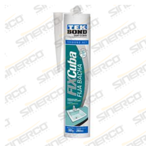 Imagen de SELLADOR FIX CUBA TEKBOND 380G CARTUCHO GRIS