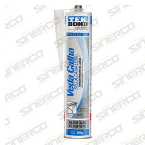Imagen de SELLADOR DE CANALETA TEKBOND 300/280ML/G CARTUCHO ALUMINIO