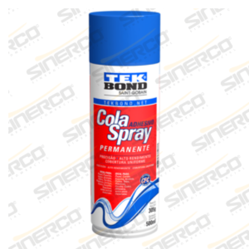 Imagen de ADHESIVO AEROSOL PERMANANTE TEKBOND ARTESANIA 305/500G/ML TRANSPARENTE