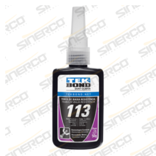 Imagen de TRABA ROSCAS BT 113 TEKBOND 50G TUBO APLICADOR VIOLETA