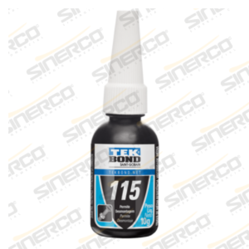 Imagen de TRABA ROSCAS BMT 115 TEKBOND 10G TUBO APLICADOR AZUL
