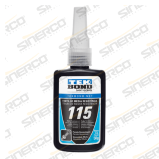 Imagen de TRABA ROSCAS BMT 115 TEKBOND 50G TUBO APLICADOR AZUL