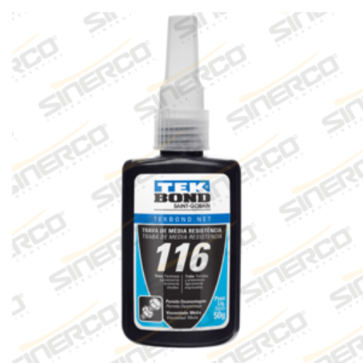 Imagen de TRABA ROSCAS AMT 116 TEKBOND 50G TUBO APLICADOR AZUL