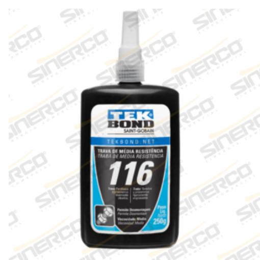 Imagen de TRABA ROSCAS AMT 116 TEKBOND 250G TUBO APLICADOR AZUL