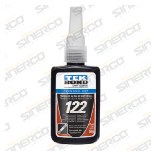 Imagen de TRABA ROSCAS AMT 122 TEKBOND 50G TUBO APLICADOR NARANJA