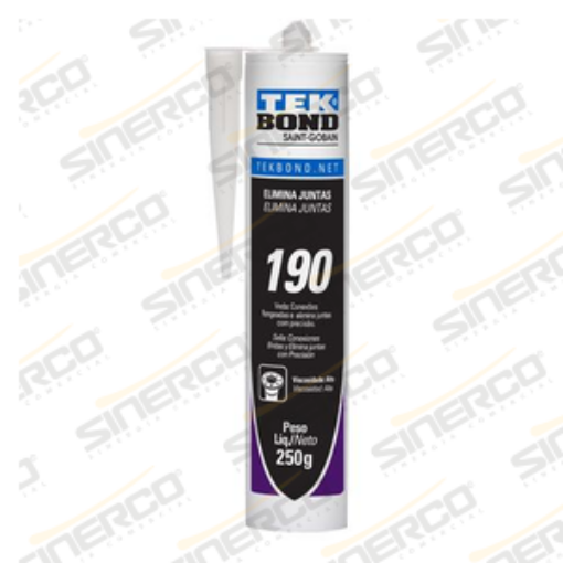 Imagen de SELLADOR DE JUNTAS 190 TEKBOND 250G TUBO APLICADOR PURPURA