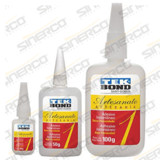 Imagen de ADHESIVO ARTESANIA NO.1 TEKBOND ARTESANIA 100G TUBO CAJA C/10 A TRANSPARENTE