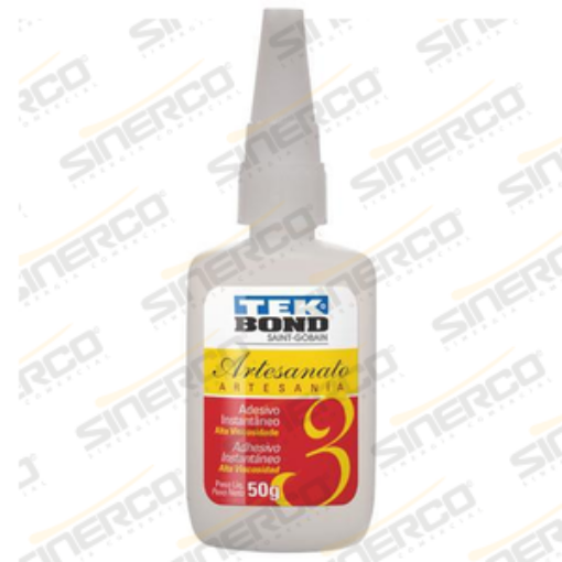 Imagen de ADHESIVO ARTESANIA NO.3 TEKBOND ARTESANIA 50G TUBO CAJA C/10 A TRANSPARENTE