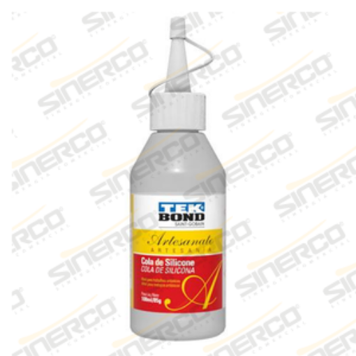 Imagen de ADHESIVO SILICONA LIQUIDA TEKBOND ARTESANIA 85/100G/ML TUBO  TRANSPARENTE