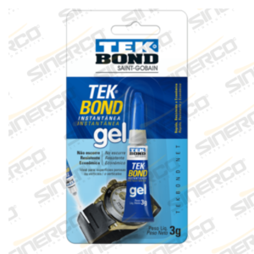 Imagen de ADHESIVO INSTANTÁNEO  TEKBOND INSTANTÁNEA 3G TUBO BLISTER