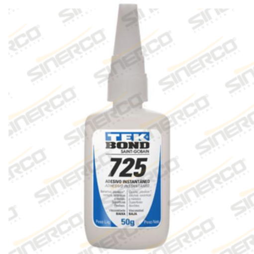 Imagen de ADHESIVO INSTANTÁNEO 725 TEKBOND 50G TUBO APLICADOR A