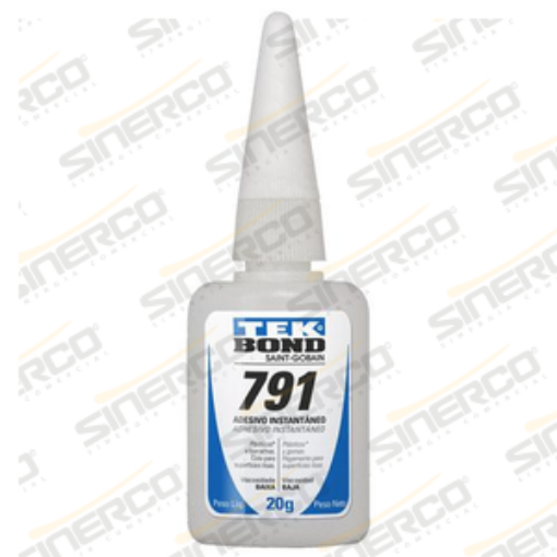 Imagen de ADHESIVO INSTANTÁNEO 791 TEKBOND 20G TUBO APLICADOR B