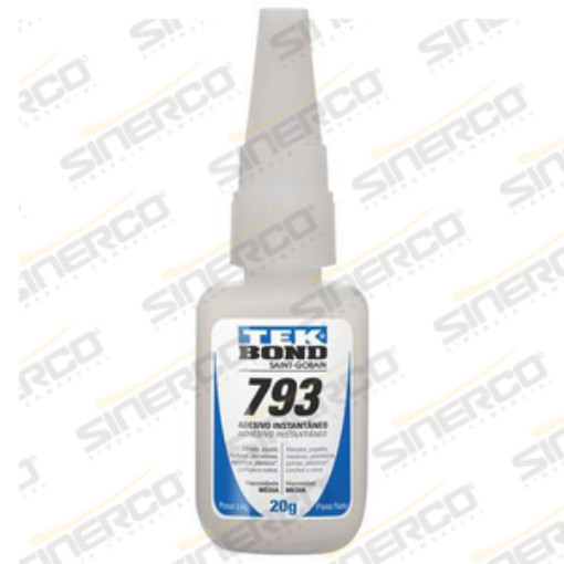 Imagen de ADHESIVO INSTANTÁNEO 793 TEKBOND 20G TUBO APLICADOR A