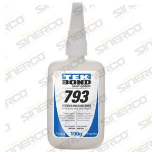 Imagen de ADHESIVO INSTANTÁNEO 793 TEKBOND 100G TUBO APLICADOR CAJA C/10 A