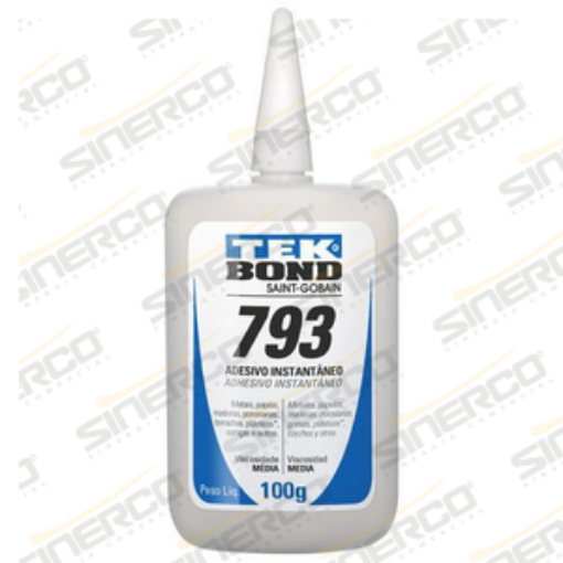 Imagen de ADHESIVO INSTANTÁNEO 793 TEKBOND 100G TUBO APLICADOR CAJA C/10 B