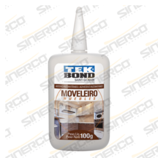 Imagen de ADHESIVO INSTANTÁNEO  TEKBOND MUEBLERO 100G TUBO CAJA C/10 B TRANSPARENTE