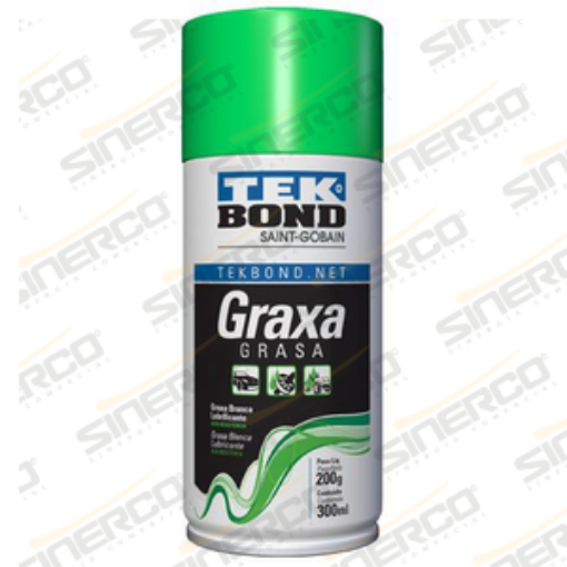 Imagen de TEKSPRAY GRASA LUB TEKBOND 200/300G/ML AEROSOL BLANCO