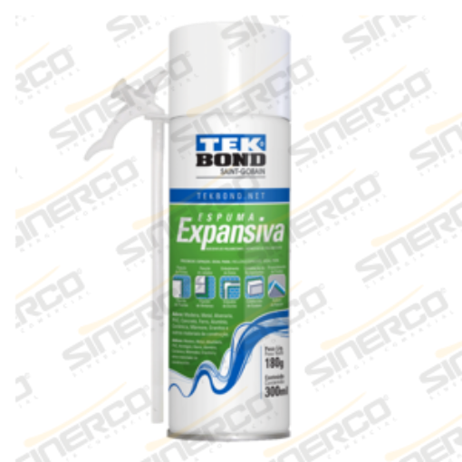 Imagen de ESPUMA EXPANSIVA PU TEKBOND 180/300G/ML AEROSOL BEIGE