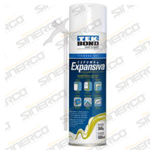 Imagen de ESPUMA EXPANSIVA PU TEKBOND 360/500G/ML AEROSOL BEIGE