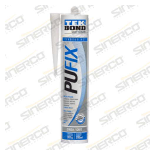Imagen de SELLADOR POLIURETANO PUFIX TEKBOND 387/280G/ML CARTUCHO GRIS