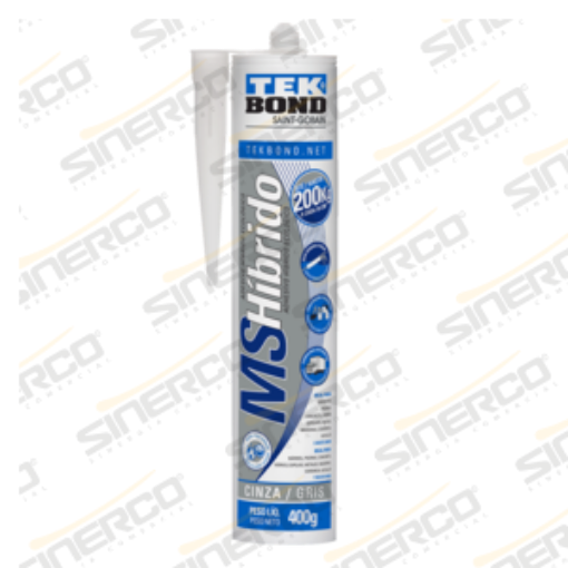 Imagen de SELLADOR MS HÍBRIDO TEKBOND 400G CARTUCHO GRIS