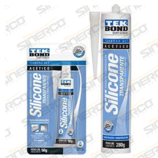 Imagen de SILICONA ACETICA USO GENERAL TEKBOND 50G TUBO BLISTER