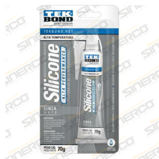 Imagen de SILICONA NEUTRA ALTA PERFORMANCE TEKBOND 70G GRIS