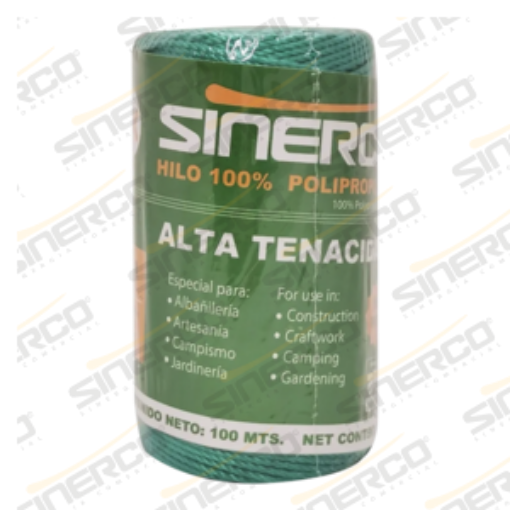 Imagen de HILO BOBINA 100 MTS.#18 VERDE - SINERCO