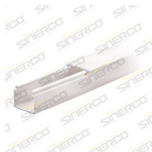 Imagen de CANAL 20X17 2.50 ML C/ADHESIVO 1 VIA PAQ C/25 PZAS
