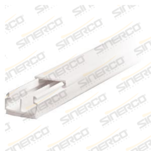Imagen de CANAL 20X10 2.50ML C/ADHESIVO 2 VIAS PAQ C/40 PZAS