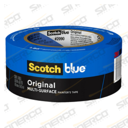 Imagen de 2090 MASKING TAPE AZUL 0.048 X 54.86 M PROFESIONAL