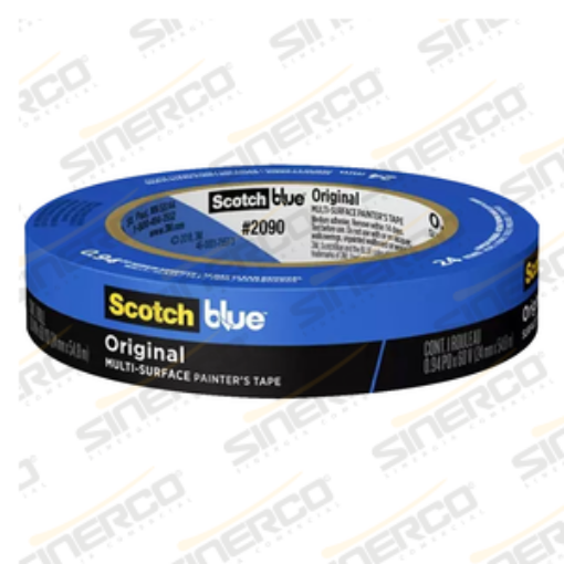 Imagen de 2090 MASKING TAPE AZUL 0.024 X 54.86 M PROFESIONAL