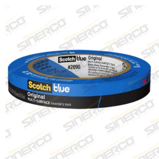 Imagen de 2090 MASKING TAPE AZUL 0.018 X 54.86 M PROFESIONAL