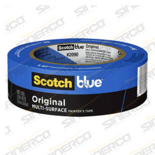 Imagen de 2090 MASKING TAPE AZUL 0.036 X 54.86 M PROFESIONAL