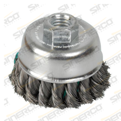 Imagen de CEPILLO TRENZADO 5" X 5/8 TIPO COPA