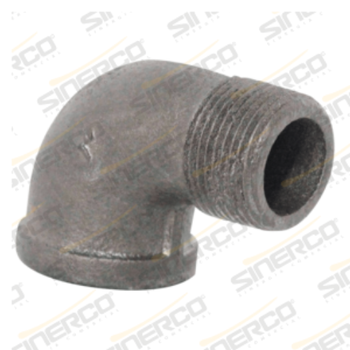 Imagen de GALV. CED. 40 NIPLE (6X10) 1/4" X 6" (15CM)