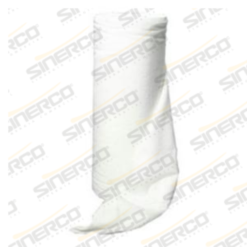 Imagen de FRANELA LISA BLANCA 50CM X 50MTS
