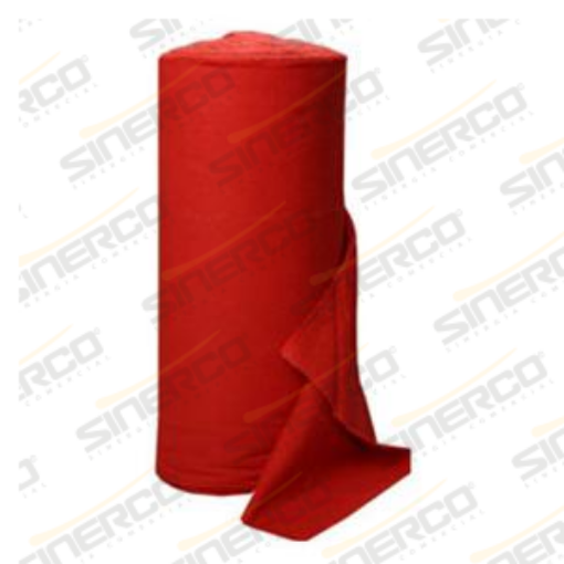 Imagen de FRANELA LISA ROJA 50CM X 25MTS