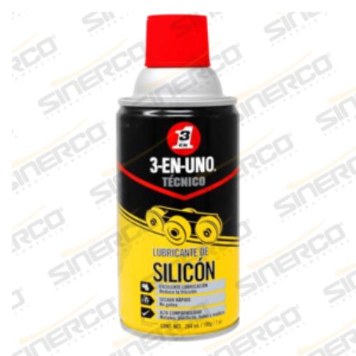 Imagen de 3-EN-UNO TECNICO LUBRICANTE DE SILICON 7OZ.