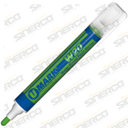 Imagen de MARCADOR W20 U-MARK VERDE BASE AGUA 10ML