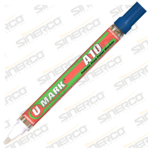Imagen de MARCADOR PARA METAL A10 U-MARK AZUL