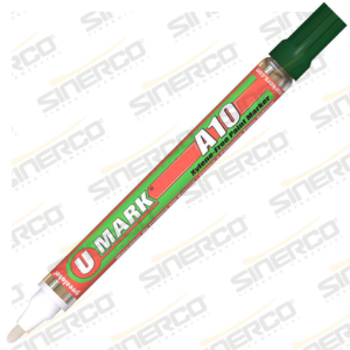 Imagen de MARCADOR PARA METAL A10 U-MARK VERDE