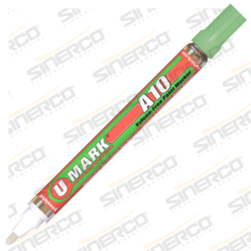 Imagen de MARCADOR PARA METAL A10 U-MARK VERDE CLARO
