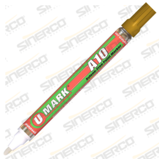 Imagen de MARCADOR PARA METAL A10 U-MARK ORO