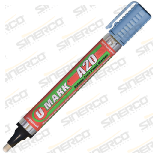 Imagen de MARCADOR PARA METAL A20 U-MARK AZUL CLARO